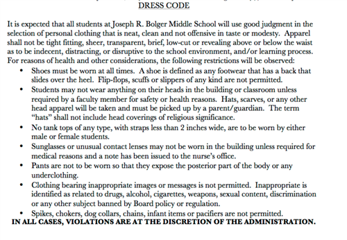 Dress Code 